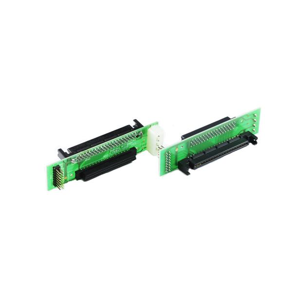 LVD SCSI 3 HD68 Female to SCA 80 Female adapter with Terminator.jpg LVD SCSI 3 HD68 Female to SCA 80 Female adapter with Terminator.jpg