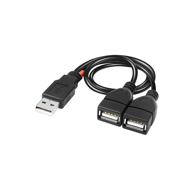 Un macho a 2 hembra USB 2.0 Splitter Cable.jpg