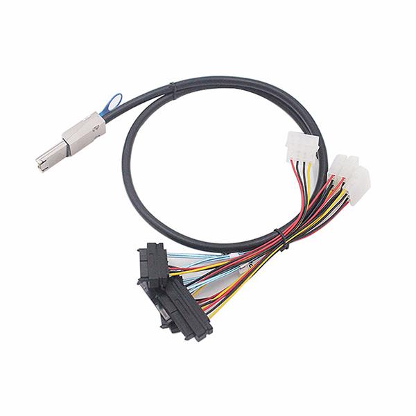 SFF-8088 TO 4xSAS SFF-8482 drives Fanout cable