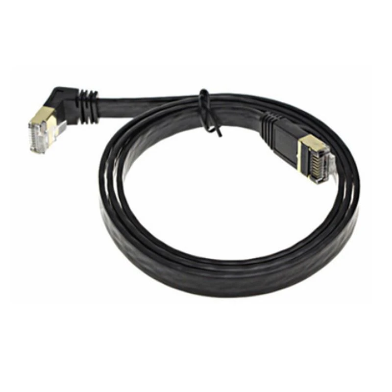 Cat7 SSTP Flat Corner 90 Degree Network Cable Cat7 SSTP Flat Corner 90 Degree Network Cable