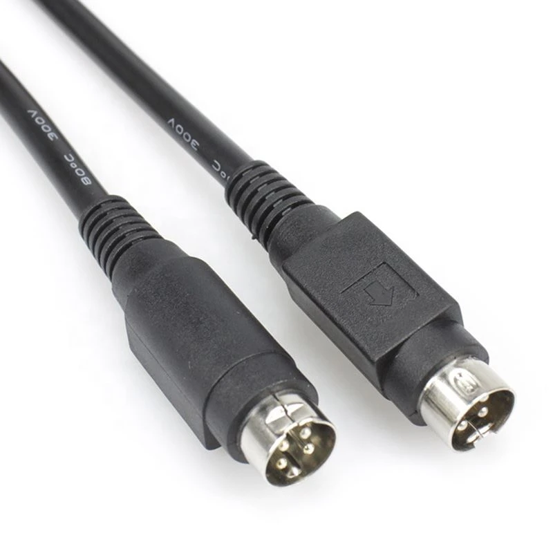 24V 4 Pin Power Din Printer Scanner Cable