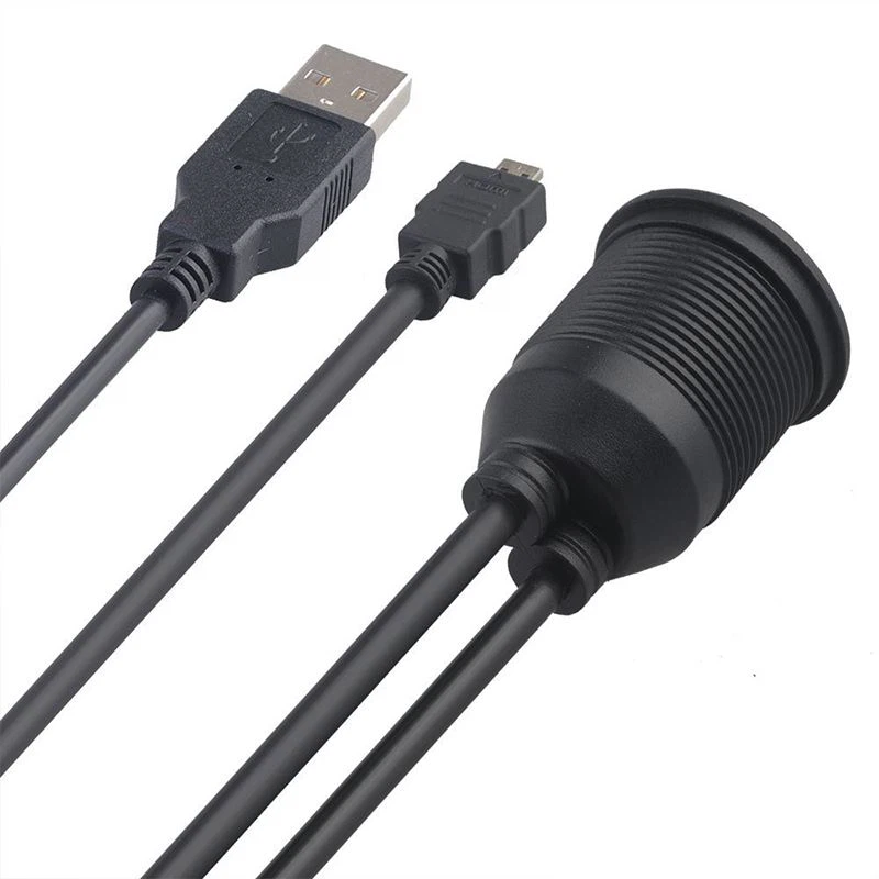 Underwater Micro HDMI USB 2.0 Flush Mount Cable Underwater Micro HDMI USB 2.0 Flush Mount Cable