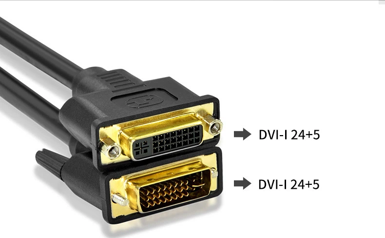 Dual link DVI-D 245 male to female extension Cable Dual link DVI-D 245 male to female extension Cable