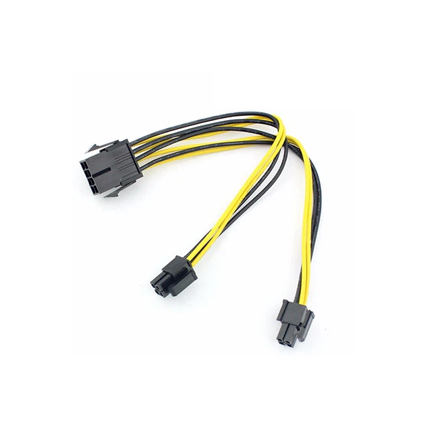 8Pin to 8P Power Supply Cable for PC Dual 2-Port 4p+4p CPU Extension Cables