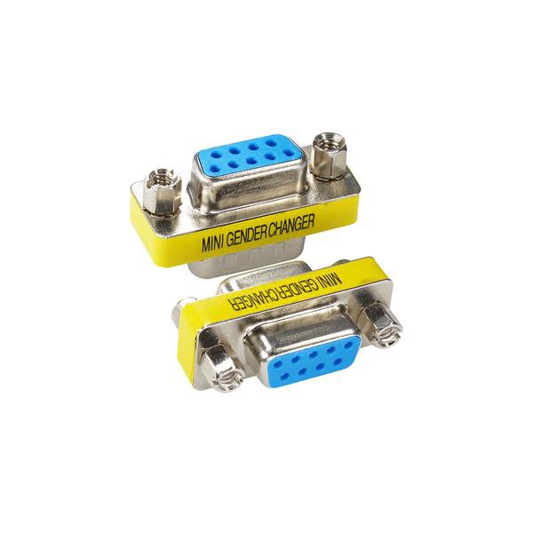 DB9 Female To Female Mini Gender Changer