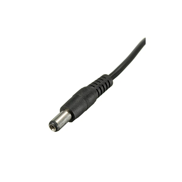 5.5 x 2.1mm DC plug to Socket CCTV Extension Lead Cable