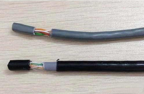 Diferencia de cable de red exterior y cable de red interior
