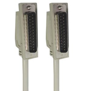 Ángulo recto DB25 Pin Macho Pigtail Cable de extremo abierto