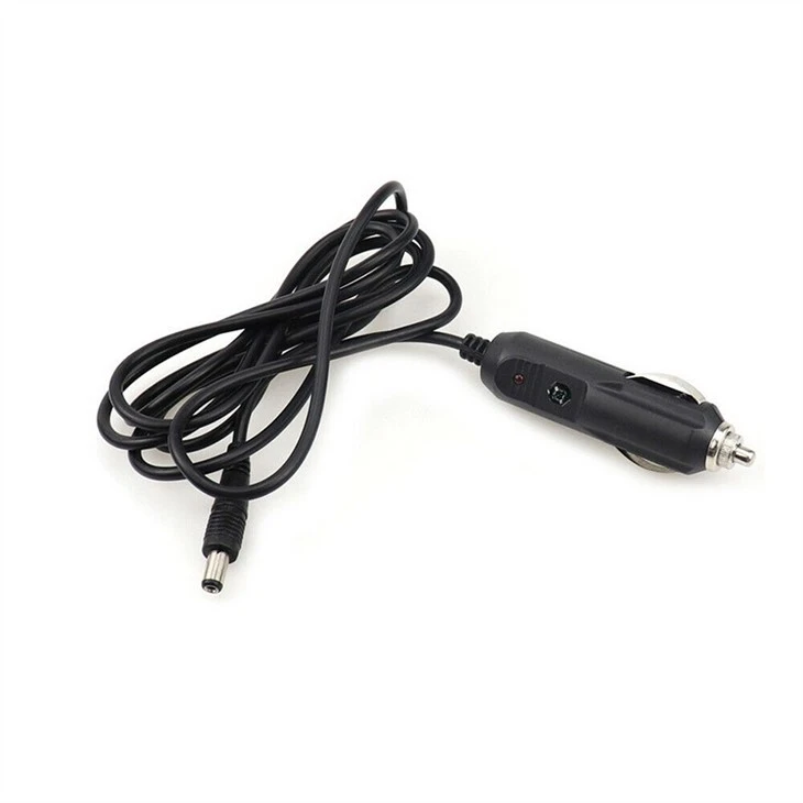 12V 24V DC 5.5x2.1mm Car Cigarette Lighter Cable