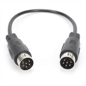 Cable serie macho de 6 pines Din a Din macho de 6 pines