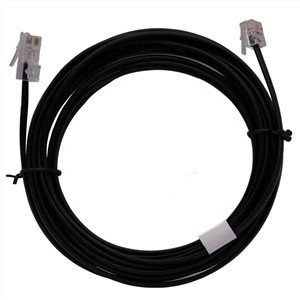 Enchufe RJ11 a cable plano de teléfono con enchufe RJ45