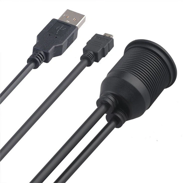 Underwater Micro HDMI USB 2.0 Flush Mount Cable